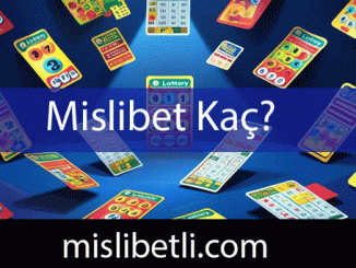 Mislibet kaç olduğunu farklı yollarla göstermektedir.